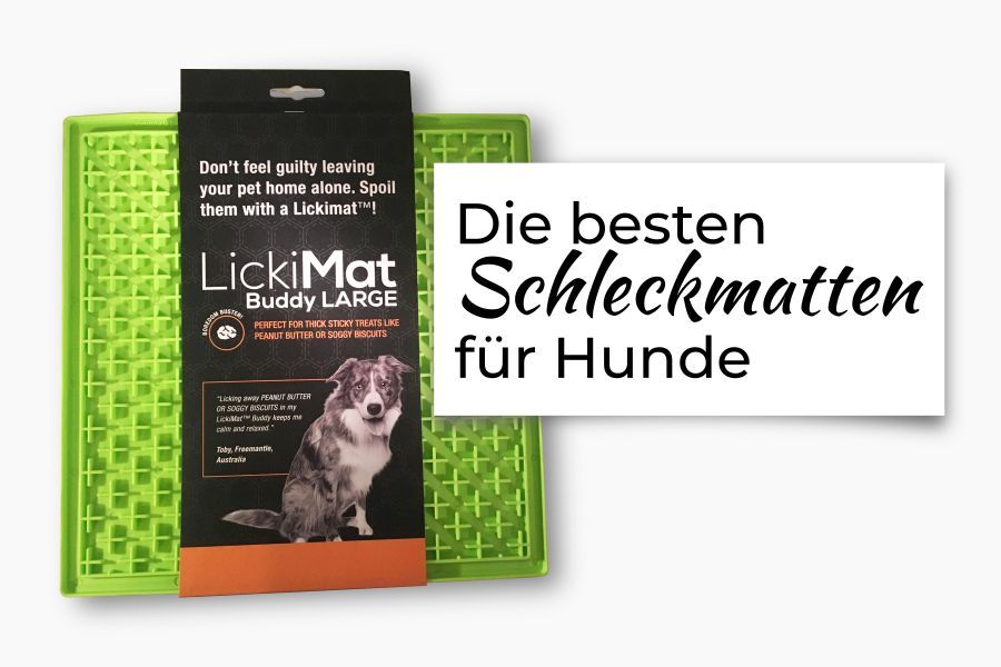 Die besten Schleckmatten für Hunde ⋆ HundeFunde