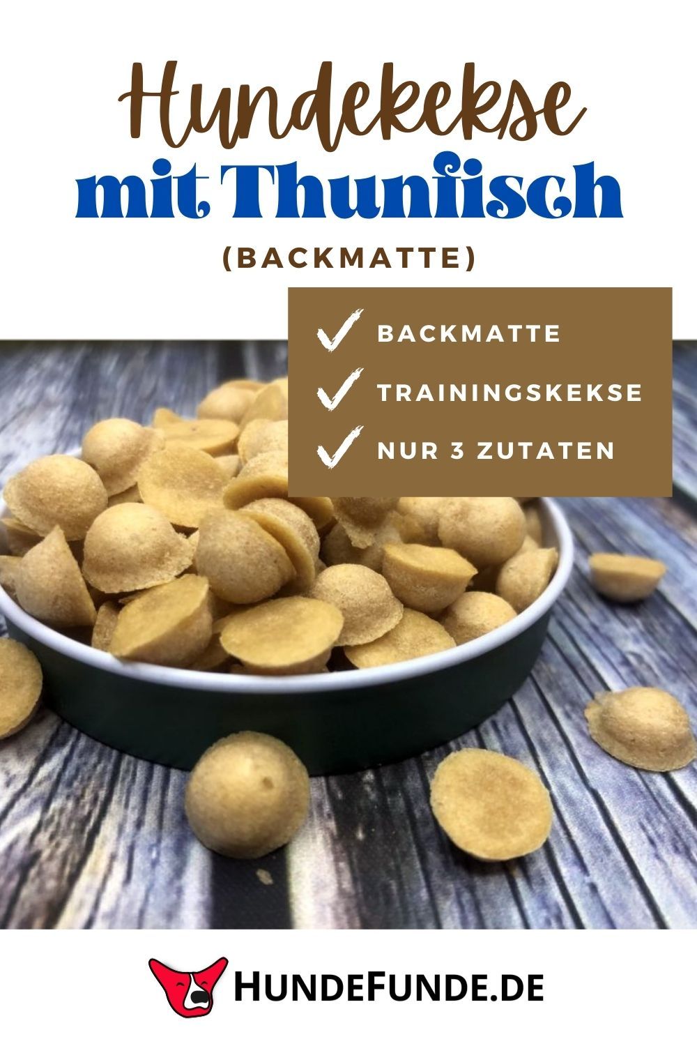 Hundekekse Mit Thunfisch Ohne Getreide